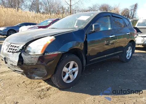 2010 Nissan Rogue S from USA, damaged, VIN JN8AS5MV9AW128709